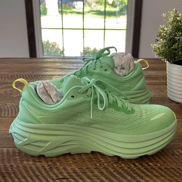 Hoka Women's Athletic Shoes in Mint Green - Picture 10 of 13